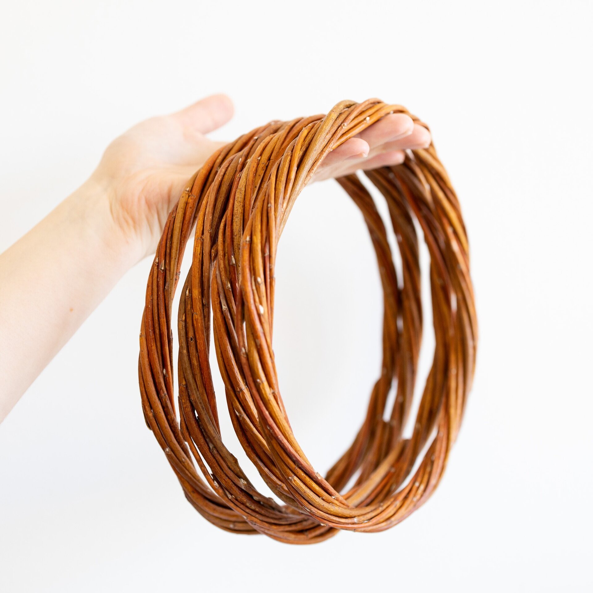 Aro de mimbre natural 19 cm - 10