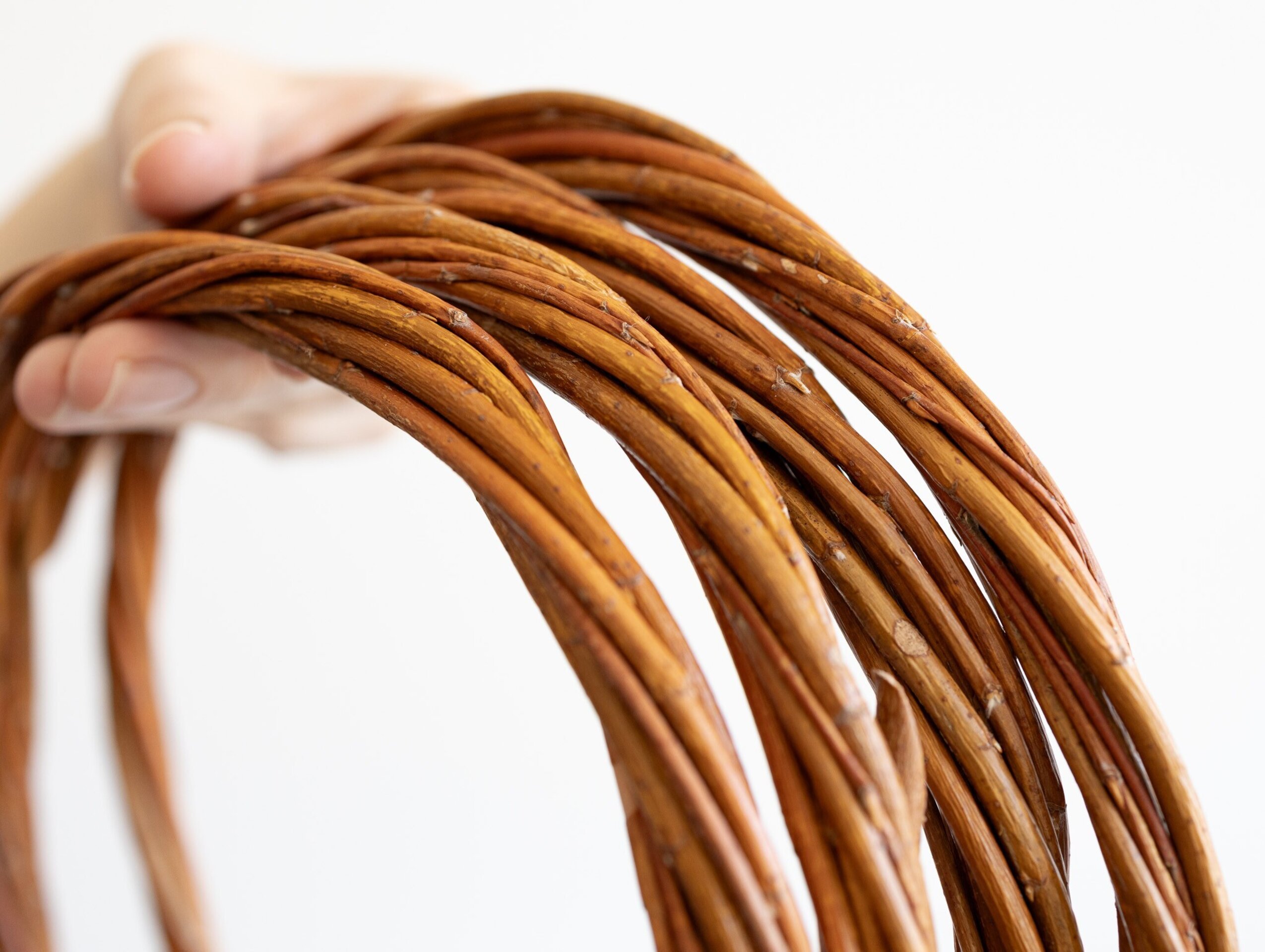 Aro de mimbre natural 19 cm - 9